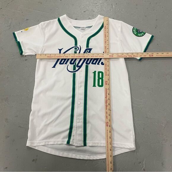 Hartford Yard Goats Youth White Button Down Jersey Size XL - Picture 2 of 4
